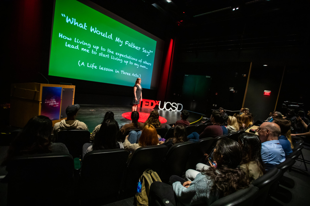 TEDXUSCD Stage with Scottie Jeanette